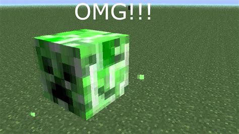 Minecraft Creeper Slime Wtf Youtube