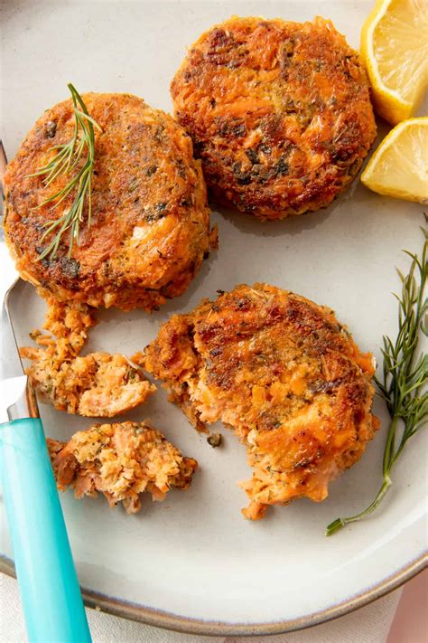 Easy Salmon Patty Recipe Pantry Meal Wholefully