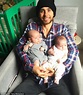 Jared Leto poses with photographer Terry Richardson's baby twins on ...