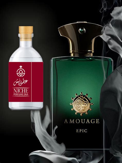 Amouage Epic MAN Perfume Oil LUXE 100ml Refill For Men By NICHE