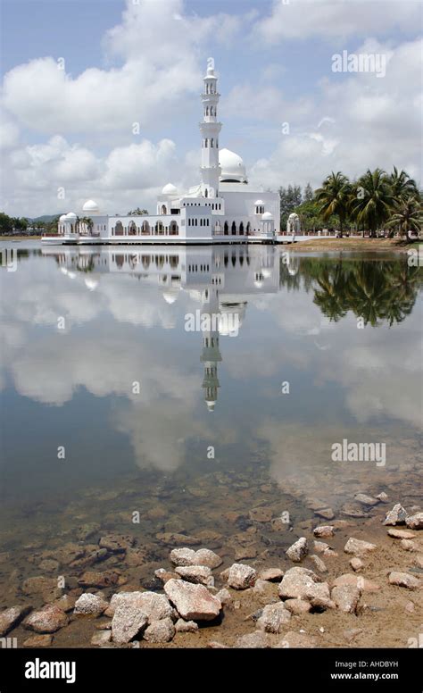 Tengku Tengah Zaharah Mosque Also Popularly Known As The Floating