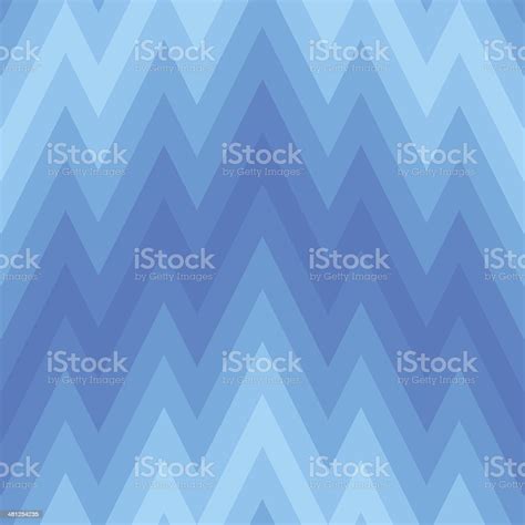 Seamless Blue Abstract Retro Vector Background Stock Illustration