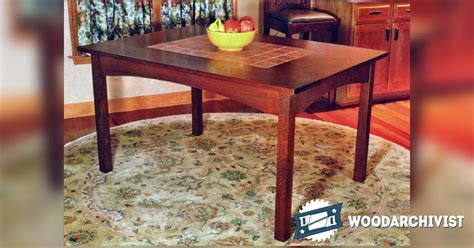 Pedestal trestle dining table ana white. Kitchen Table Plans • WoodArchivist