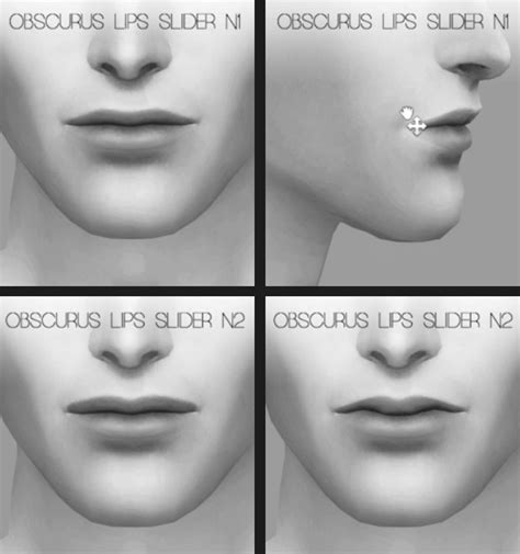 Sims 4 Obscurus Lips Slider N4