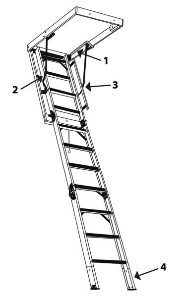 Parts Of An Attic Ladder Image Balcony And Attic Aannemerdenhaagorg
