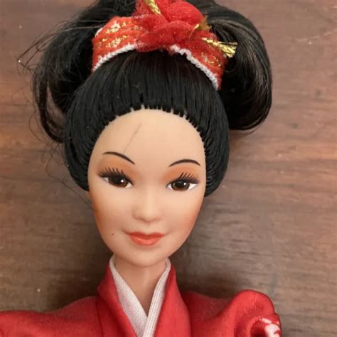 Famous Geisha Japanese Barbie Doll Dolls Of The World St Edition Picclick