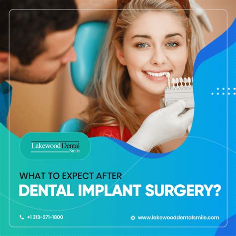 What To Expect After Dental Implant Surgery Lakewood Dental Smile