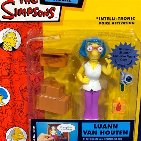 New Andluann Van Houten Simpsons Playmates Wos Series 12 Mom Action Figure 700 Picclick