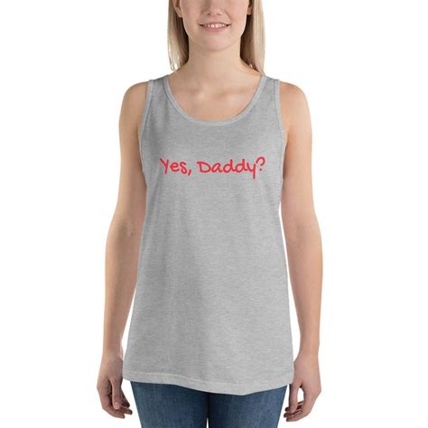 Yes Daddy Tank Top Cute Ddlg Tank Abdl Clothes Submissive Etsy