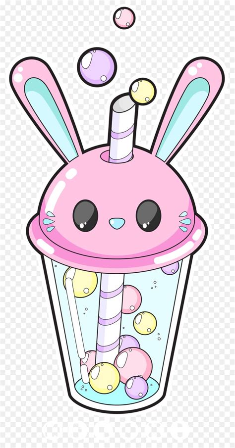 Bubble Tea Milk Kavaii Rabbit Bubble Tea Cute Kawaii Drawings
