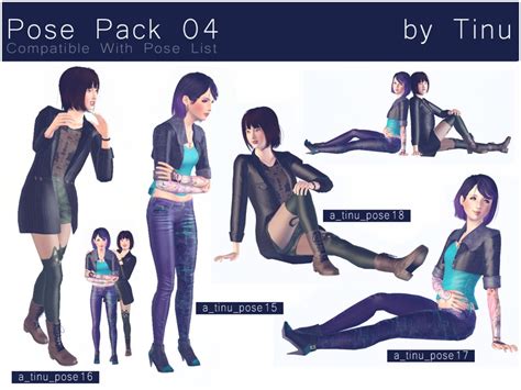 The Sims Resource Pose Pack 04 By Tinu