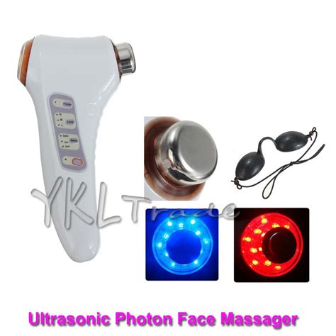 Portable Mhz Galvanic Ionic Photon Skin Ultrasonic Facial Massager My