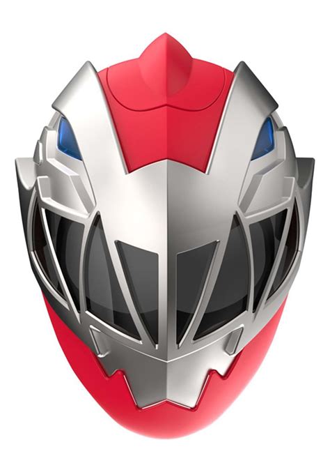 Power Rangers Dino Fury Red Ranger Helmet D Printed Cosplay Accessory