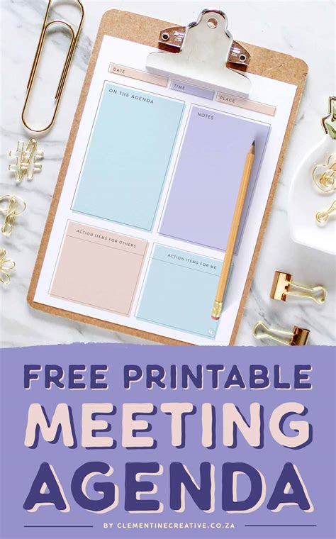 Create a template specifically for the upcoming meeting by updating your standard template using items from the next meeting agenda and also considering the attendees and style of. Free Stylish + Feminine Printable Meeting Agenda Template