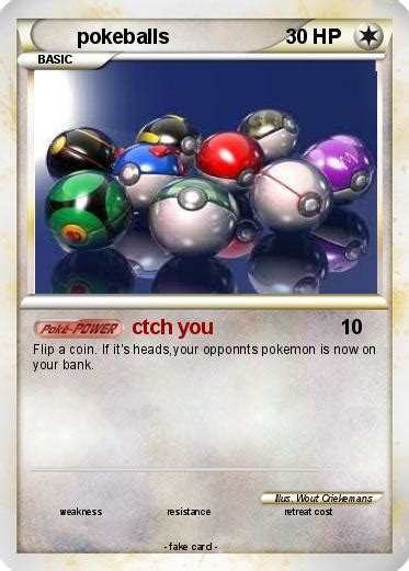 Pokémon Pokeballs 26 26 Ctch You My Pokemon Card