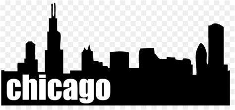 Chicago Skyline Silhouette Free At Getdrawings Free Download