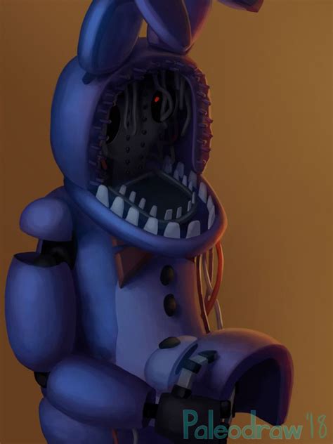 Withered Bonnie By Paleodraw On Deviantart