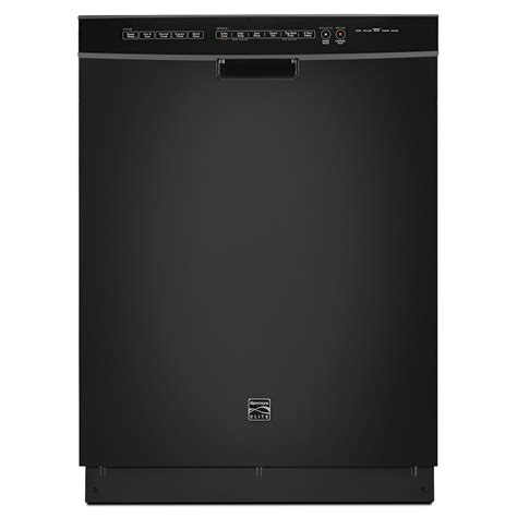 Kenmore Elite 14749 24 Built In Dishwasher Black