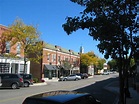 Hinsdale, IL : Downtown - looking east on First street photo, picture ...