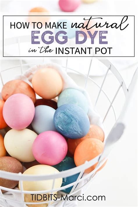 How To Make Natural Easter Egg Dye In The Instant Pot Pressure Cooker