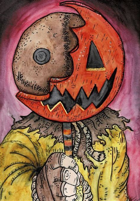 Sam Trick R Treat Eggarooni Art Vintage Halloween Art Halloween