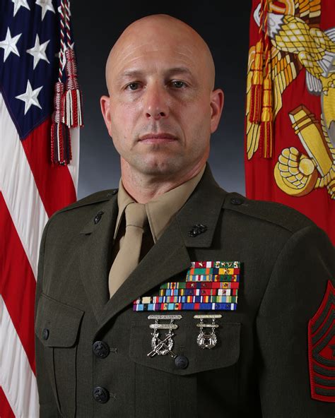 Sergeant Major Anthony J Easton 2nd Marine Division Biography