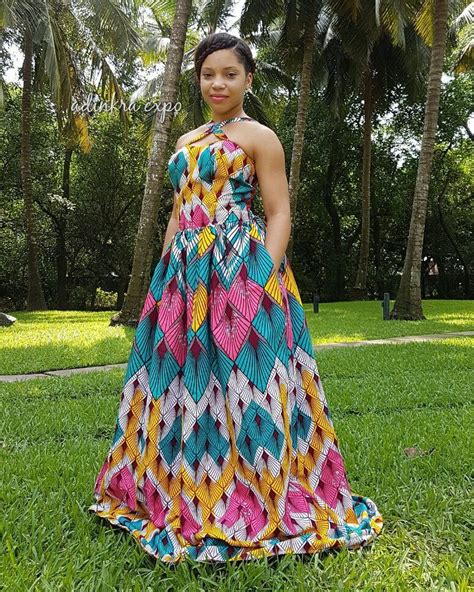 bissa african maxi dress ankara dress ankara gown by adinkraexpo on etsy african dresses