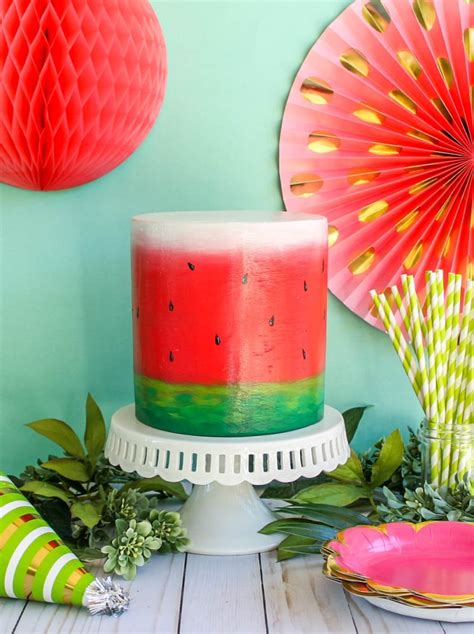 Watermelon Birthday Party Favors Watermelon Birthday Party Ideas