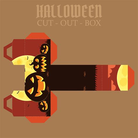 10 Best Printable Halloween Boxes Pdf For Free At Printablee