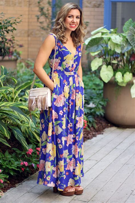 Floral Maxi Dress And How To Enjoy The Rest Of Summer