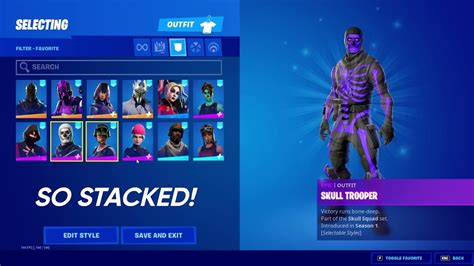 Looking At My Friends Og Stacked Fortnite Account Rare Skins Youtube