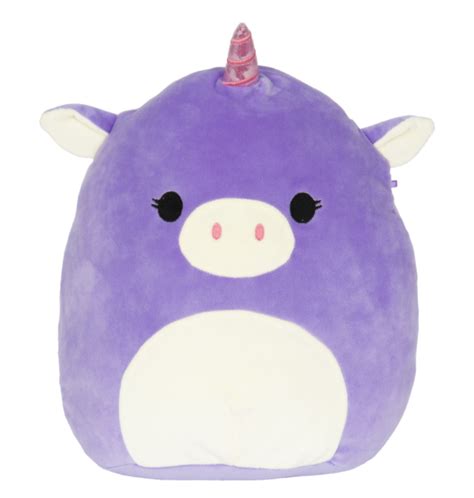 16 Squishmallow Astrid Purple Unicorn Kellytoy