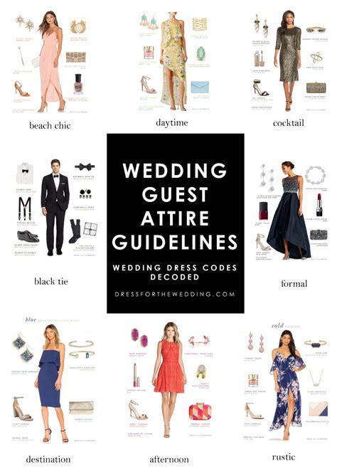 Wedding Guest Attire Guidelines Wedding Dress Codes Black Tie