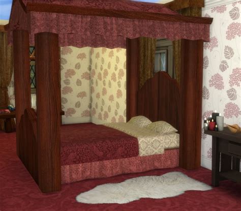 Four Poster Bed At Sims 4 Studio Sims 4 Updates