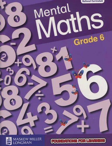 Mental Maths Grade 6 Workbook Staple Bound Gloria Harris