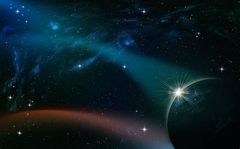 2560x1600 Space Planets Satellites Stars Deep Wallpaper