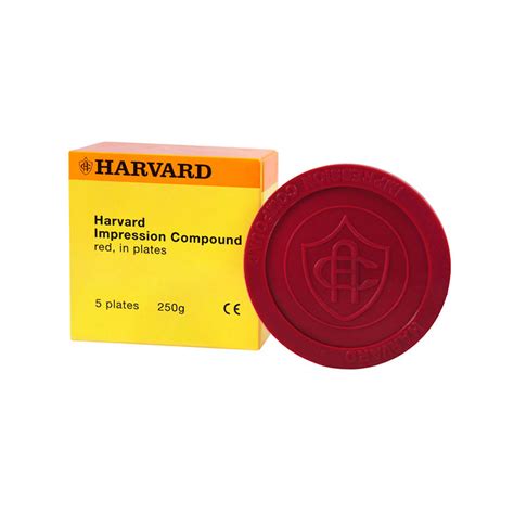 Harvard Impression Compound Red Plate Humayun Dental Supplies