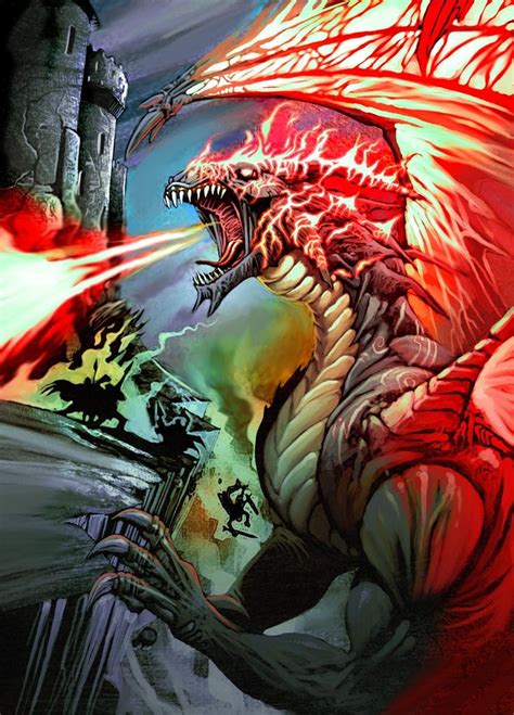 Abyssal Wyrm By El Grimlock On Deviantart Art Dragon Kin Mystical