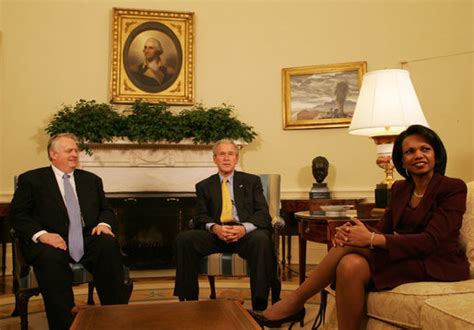 President Bush Meets With Special Envoy For Sudan Rich Williamson