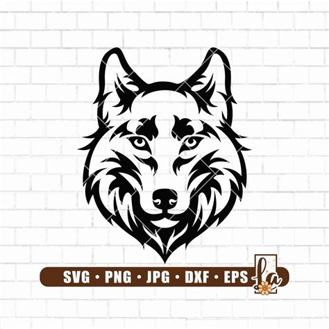 Wolf Svg Wolf Head Svg Wolf Face Svg Wolf Cut File Wolf Pack Svg