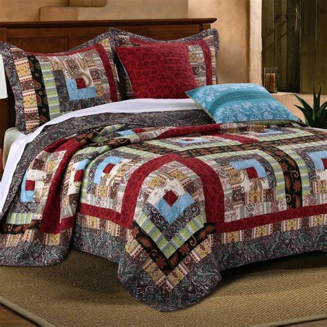 Colorado Lodge Quilt Set Quilt Sets Rustic Bedding Oversized King