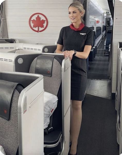Air Canada Flight Attendant Flight Attendant Uniform Kathy West