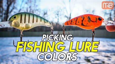 Fishing Lure Color Selection Choosing The Best Color Youtube