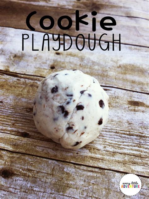 Top chocolate mousse with coconut whipped cream and garnish with candied flowers. Chocolate Chip Cookie Playdough Recipe - Homemade ...