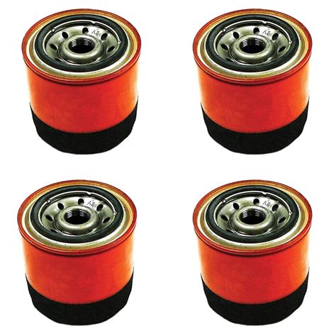 Four 4 New Aftermarket Kioti Tractor Engine Oil Filters E6201 32443 4