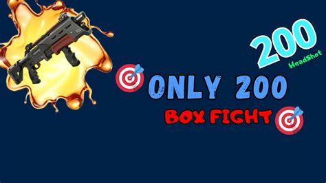 🎯only 200 Box Fight 0700 2163 1648 By Allees Fortnite Creative Map