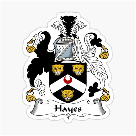 Hayes Sticker For Sale By Haroldheraldry Redbubble