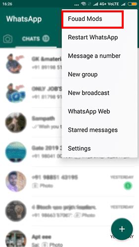 Free download latest version 2021. Fouad WhatsApp APK 8.45 Download Latest (Official) 2020