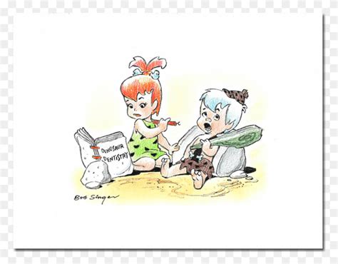 The Flintstones Pebbles And Bam Bam Comic Person Human Hd Png Download Flyclipart