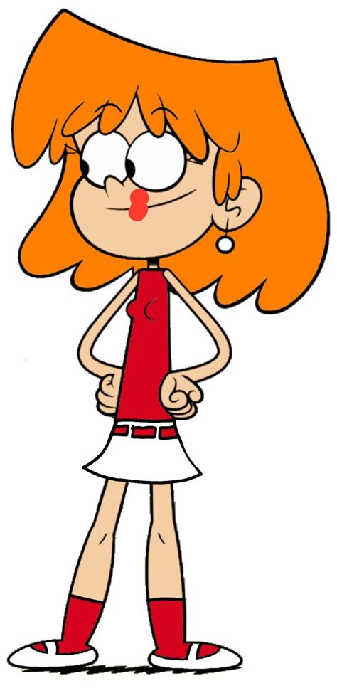 Lori Loud As Candace Flynn With Red Lipstick By Kissesandpies24 On
